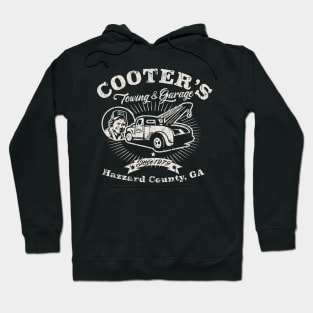 Cooter's Towing & Garage Vintage Hazzard County Dks Hoodie